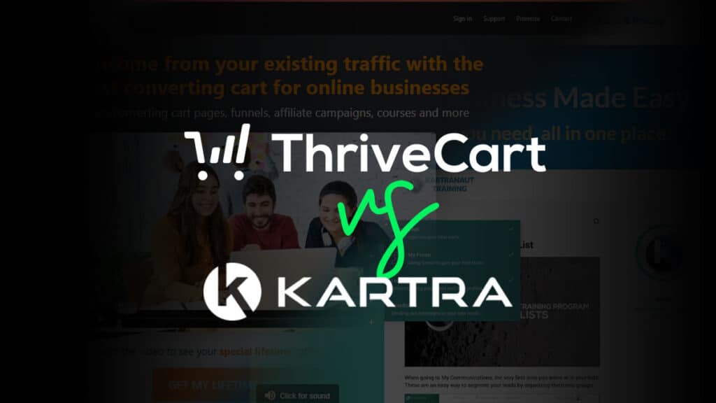 Thrivecart vs Kartra